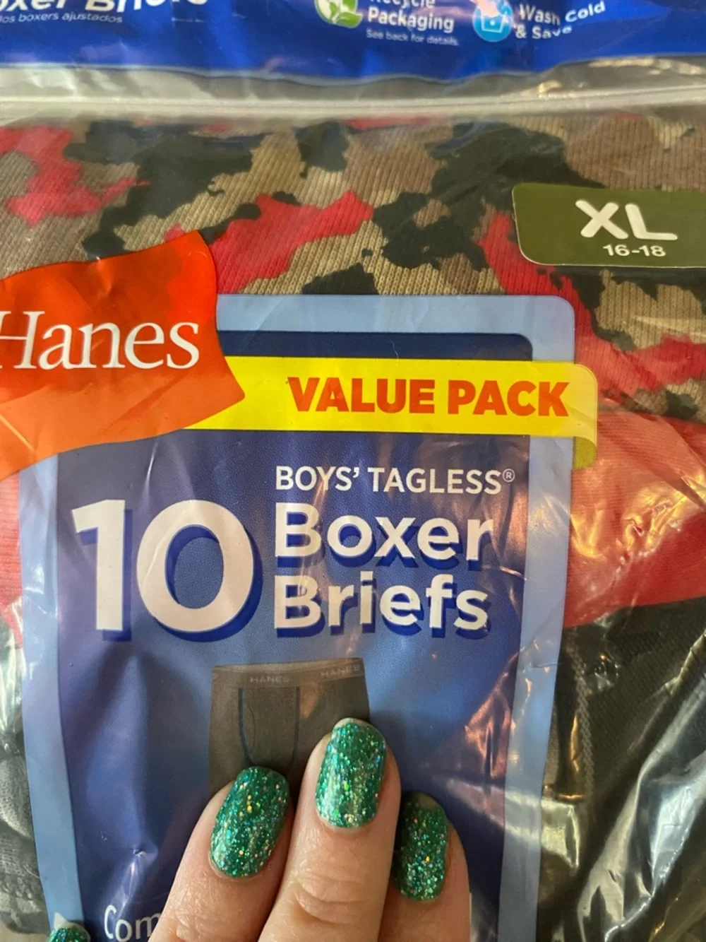 Hanes boys boxer